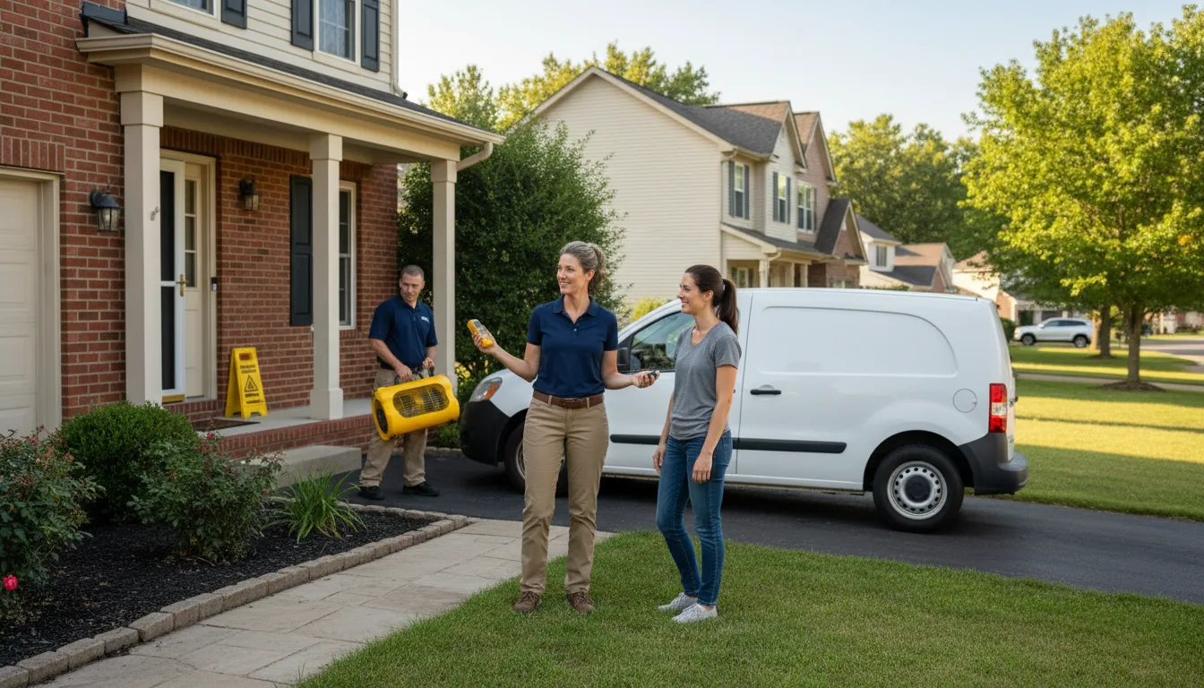 Water restoration image for Home Water Damage Repair in Washington, WV